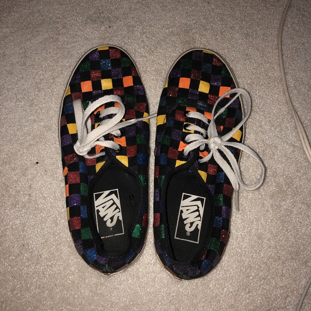 Checkered Vans